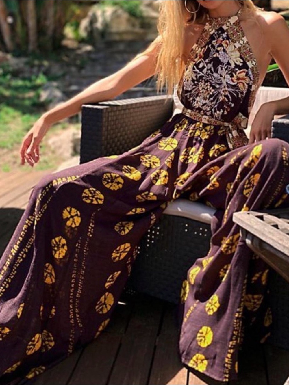 RARE Free People Summer Soiree Jumpsuit - Picture 4 of 14